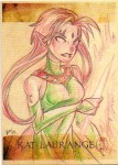 PSC (Personal Sketch Card) by Kat Laurange